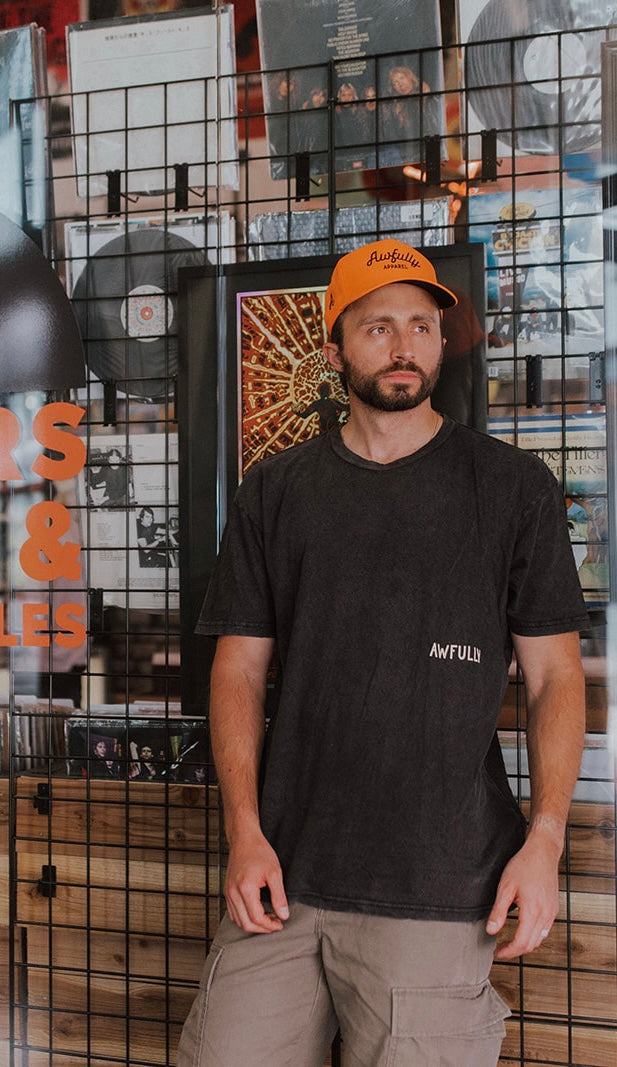 Skullstache Tee - Vintage