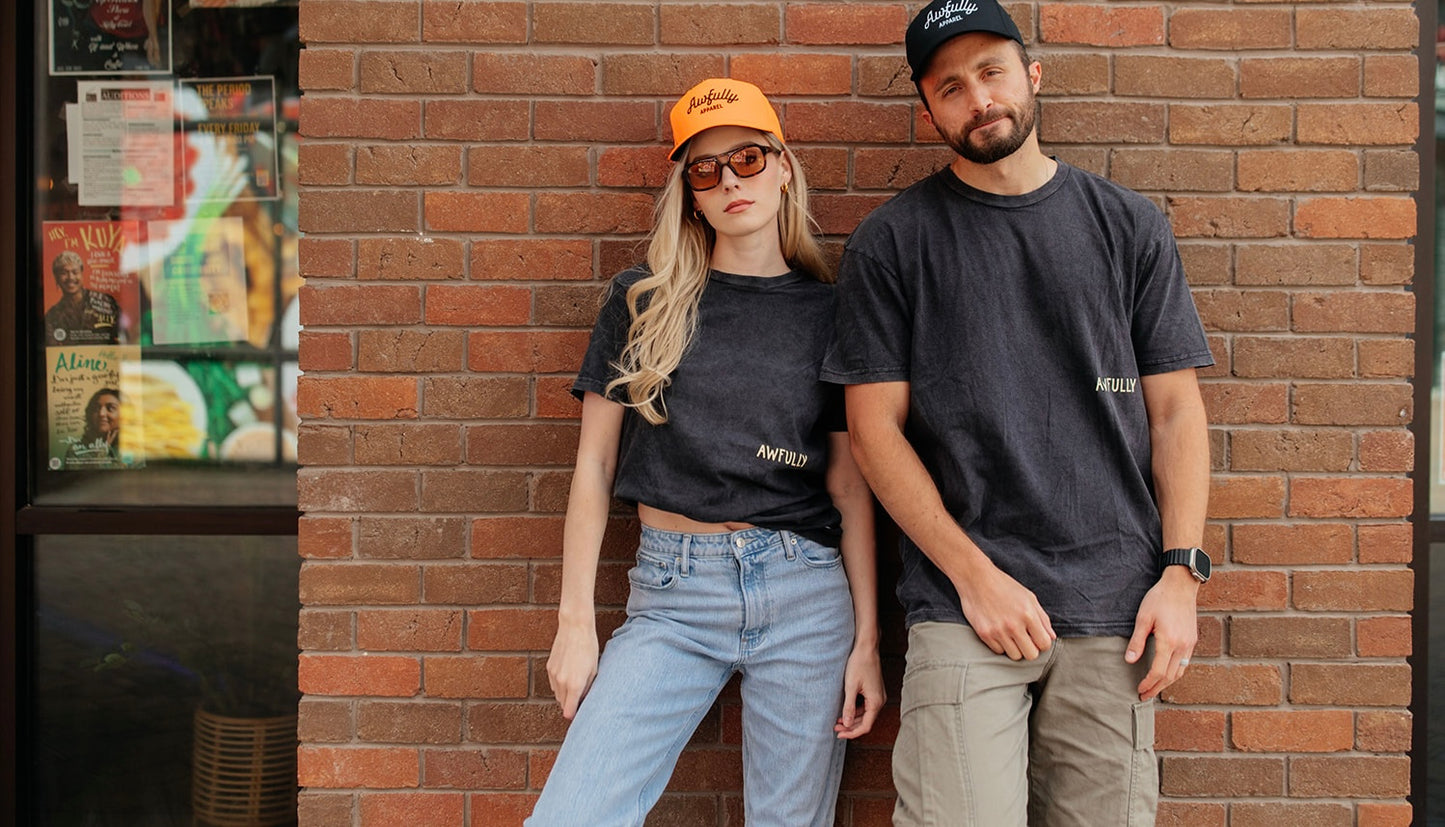 Skullstache Tee - Vintage
